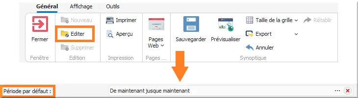 Édition période dans Hypervision
